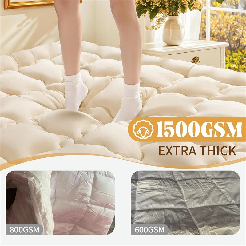 100 Wool Mattress Pad high quality