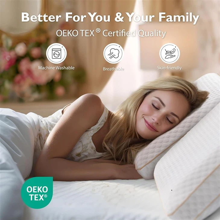 Ergonomic Cube Memory Foam Pillows manufacturers